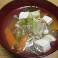 北京パンダ's cooksnap of when they made 具沢山！白菜と豆腐の鶏ひき肉入りスープ.