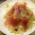 ベティ３'s cooksnap of when they made 生ハムとキャベツのペペロン♪.