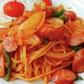 nyabu204's cooksnap of when they made 簡単☆ナポリタン.