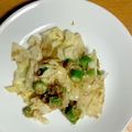 ピョンちゃん★'s cooksnap of when they made おくらとキャベツのゴマおかか.