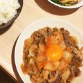 料理初心者imsk's cooksnap of when they made (男のレシピ) 簡単スタミナ キムチ牛丼.