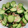 あすでふ's cooksnap of when they made 簡単☆ツナきゅうり♪.