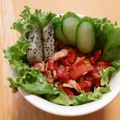もんしゅしゅ's cooksnap of when they made ドラゴンフルーツの皮のツナ和え.