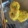 o n.nochan's cooksnap of when they made お砂糖なし！南瓜と玄米粉の塩味ドーナツ.