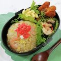 RIKOTORA's cooksnap of when they made ささっと簡単パラパラ卵炒飯.