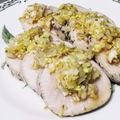 Penpen7's cooksnap of when they made 鶏むね肉と塩麹で♪鶏ハムの旨ねぎタレ.