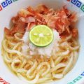 美味礼讚's cooksnap of when they made あごだし★すだちおろしうどん.