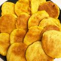 モモホタテ's cooksnap of when they made ＊離乳食完了期＊豆腐と人参のホットケーキ.