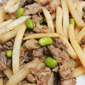 みさう's cooksnap of when they made 豚肉と冷凍ポテトの炒め物.