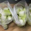 mother☆'s cooksnap of when they made とうがんは冷凍保存で♪.
