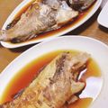 manaco☆'s cooksnap of when they made 白身魚（ハタ）の煮付け☆漁師風.