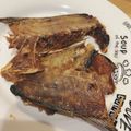 tezz's cooksnap of when they made あじの骨せんべい.