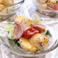 SAsunny's cooksnap of when they made じゃがきゅうトマのマヨマスタードサラダ.