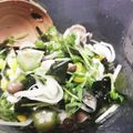 ちぇんばあ's cooksnap of when they made 水溶性食物繊維！ワカメとキノコの梅肉和え.
