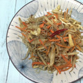 おはなすき's cooksnap of when they made 白滝油揚げでカサ増♪牛蒡と人参のきんぴら.