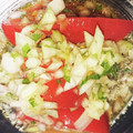 ＊ちゃちゅ＊'s cooksnap of when they made シソ大量消費・シソ玉ねぎトマトサラダ.