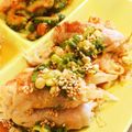 yu____ki's cooksnap of when they made 豚ロース薄切り　大葉もやしチーズ巻き.