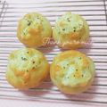まあまま☆0403's cooksnap of when they made バジルソース利用☆チーズトッピングパン.