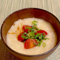 ☆iwack☆'s cooksnap of when they made 山葵でツンと旨し♪トマトのとろろ掛け.