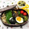 蕎麦の華's cooksnap of when they made 朝食に 茹で卵の海苔巻き♪.