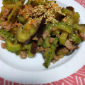 クックK79BAN☆'s cooksnap of when they made ゴーヤーナス鶏そぼろの和風炒め煮.
