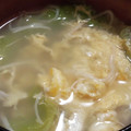 ヨシヨッシー's cooksnap of when they made レタスとカニかまのかきたまスープ.