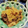 kazunaring's cooksnap of when they made 牛肉と玉ねぎ☆しぐれ煮.
