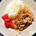 himeKK's cooksnap of when they made 【漬け込み不要】豚こまショウガ焼き.