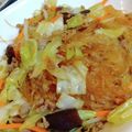 古賀竜一's cooksnap of when they made 簡単☆キャベツと春雨の炒め物.