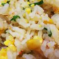 ドラちゃん♪'s cooksnap of when they made 子供も大好き！小松菜とカニカマの炒飯.