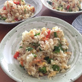 フジぽん's cooksnap of when they made 【干し海老とピーマンの卵炒飯♪】.