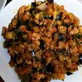 shelly616's cooksnap of when they made ピリ辛やみつき茄子と鶏そぼろのピリ辛炒め.