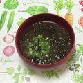おはなすき's cooksnap of when they made もずくのみそ汁.