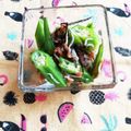 ﾁｲﾁｬﾝﾏﾏ's cooksnap of when they made オクラしらす(小女子)の梅肉だし醤油和え.