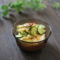 まろんかふぇ's cooksnap of when they made 穂先メンマときゅうりの冷奴.