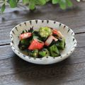 まろんかふぇ's cooksnap of when they made オクラ＊ひじきの柚子胡椒風味和え.