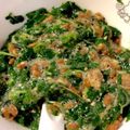 けーこころん's cooksnap of when they made 【農家のレシピ】モロヘイヤの納豆和え　.