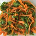 クック78R779☆'s cooksnap of when they made 家族大好き！ピーマンと人参のきんぴら☆.