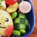 みつ葉♪'s cooksnap of when they made 誰でも出来る！簡単きゅうりの飾り切り☆.