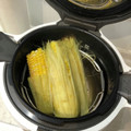 え♡主婦's cooksnap of when they made クックフォーミーで簡単！とうもろこし.