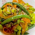 ごふぁんだ's cooksnap of when they made いんげんとにんじんのきんぴら.