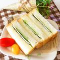 あわ雪りんご's cooksnap of when they made チーズと大葉と海苔のサンドイッチ♪.