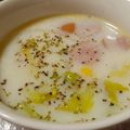 あきつま（杏花☆）'s cooksnap of when they made レタスのミルクコーンスープ.