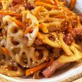 ちゅのぽむ's cooksnap of when they made れんこんとベーコンのきんぴら。.