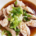 m11m11's cooksnap of when they made レンジで簡単！鶏のササミで作る棒棒鶏.