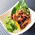 辰夫女子's cooksnap of when they made 鶏皮の甘辛ぱりぽり.