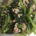 Tomotabi's cooksnap of when they made 豚肉と小松菜のオイスターソース炒め.