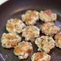iamshinot's cooksnap of when they made 鶏むね肉で大葉明太つくね.