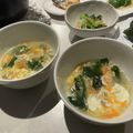 ままめし's cooksnap of when they made 野菜たっぷり中華風かきたまスープ♪.