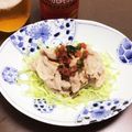 居酒屋まるみ's cooksnap of when they made 豚肉とキャベツの梅ポン酢がけ.